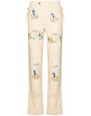 sailing tableau embroidered trousers