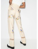 sailing tableau embroidered trousers