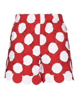 Yo-yo coverlet cotton shorts