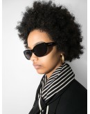 Betty oval cat-eye sunglasses