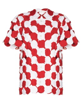 Yoyo coverlet cotton T-shirt