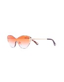  Curtis cat-eye sunglasses