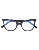 cat-eye frame glasses