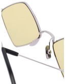 Lisa square tinted sunglasses