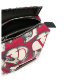 x Undercover skull-print messenger bag