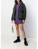 relaxed fit puffer jacket