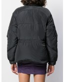 relaxed fit puffer jacket