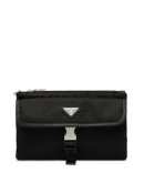 logo-plaque pouch