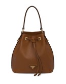 Saffiano bucket bag