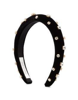 crystal-embellished headband