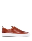 hand-painted leather sneakers
