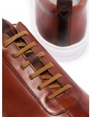 hand-painted leather sneakers