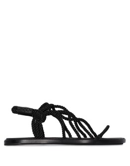 flat rope sandals