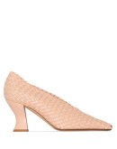 Almond 75mm pumps