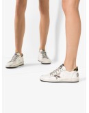 Ball Star leopard and snake-print sneakers