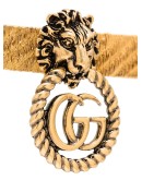 lion head GG hoop bracelet
