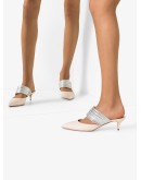 Rendezvous 45mm metallic strap pumps