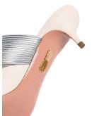 Rendezvous 45mm metallic strap pumps