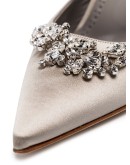 Lurum 110mm crystal-embellished mules