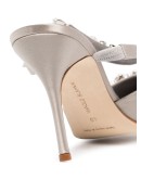 Lurum 110mm crystal-embellished mules