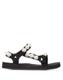 pearl-embellished sandals