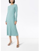 Wells ribbed knit midi dress