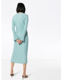 Wells ribbed knit midi dress