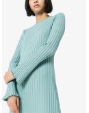 Wells ribbed knit midi dress