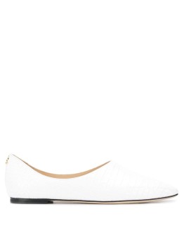 Joselyn crocodile effect loafers