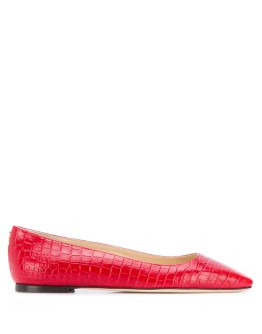 squared toe Mirele ballerinas