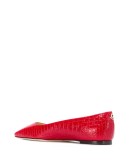 squared toe Mirele ballerinas