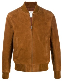 suede bomber jacket