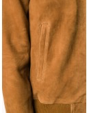 suede bomber jacket