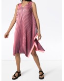 Alt Bright plissé midi dress