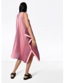 Alt Bright plissé midi dress