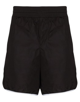 logo-print swim shorts