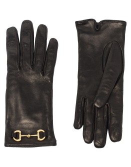 horsebit-embellished gloves