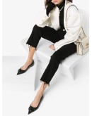 VLOGO buckle ballerina shoes