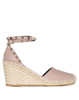 Rockstud 85mm wedge sandals