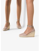 Rockstud 85mm wedge sandals