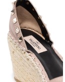 Rockstud 85mm wedge sandals