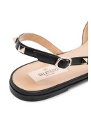 Valentino Garavani Rockstud slingback ballerina shoes