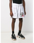 x Undercover Skeleton print bermuda shorts