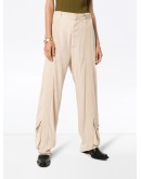 fluid stripe trousers