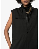 sleeveless utility jumpsuit
