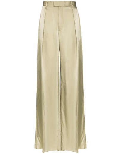 front pleat palazzo pants