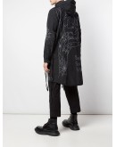 Sing long hooded coat