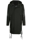 Sing long hooded coat