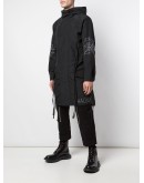 Sing long hooded coat