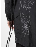 Sing long hooded coat